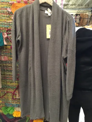 Vintage Havana Thermal Maxi Cardigan