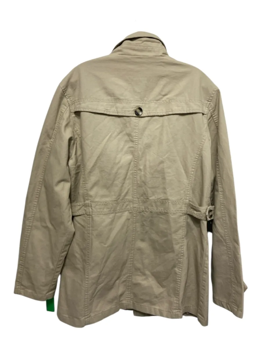 Wild Elk Wear NWT Size 5XL Beige Cotton Blend Solid Overcoat Men's Jacket