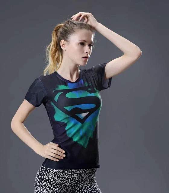 Women's Compression - Super Man 2