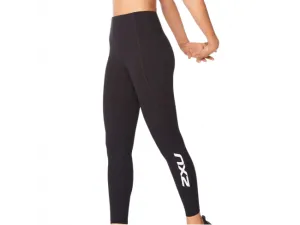 Women's Compression Tights - Black / Silver