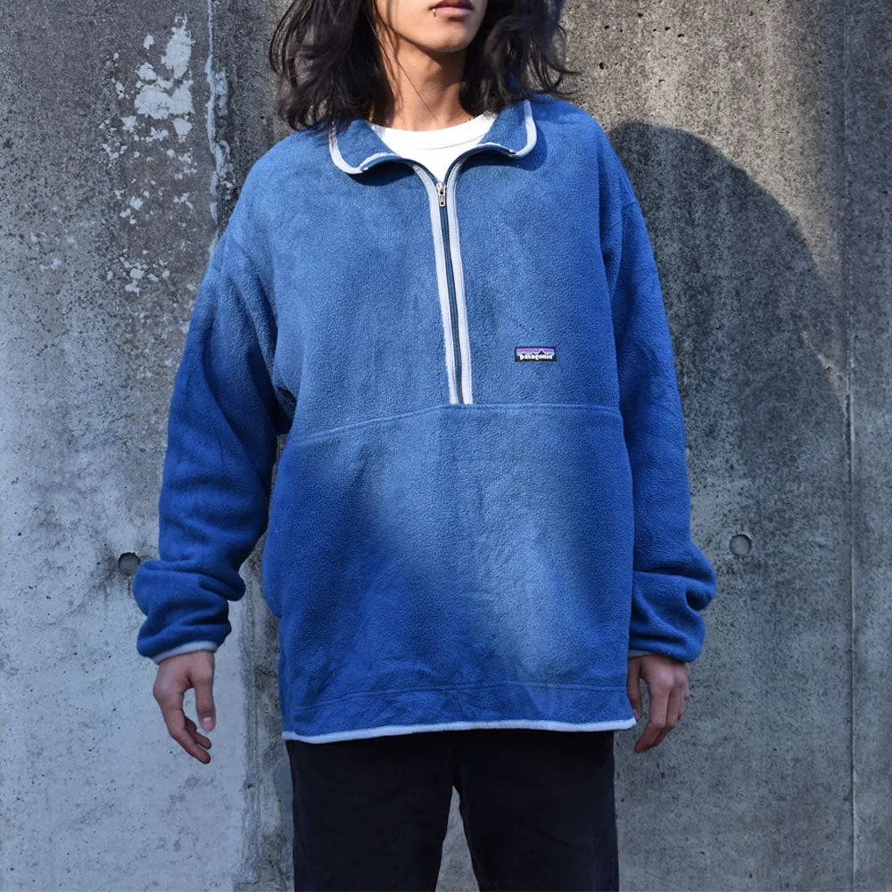 Y2K patagonia シンチラ ハーフジップ プルオーバー フリース 230205